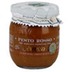 Anfosso Pesto Rosso mit Basilikum Genovese DOP 85g Glas, Ligurien Italien 