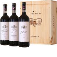 Holzkiste „I Terzieri“ Chianti