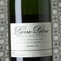 Pierre Péters Cuvée de Réserve Brut Blanc de Blancs Grand Cru