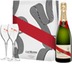 Estuche Mumm Cordon Rouge + 2 Copas 