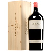 "Oreno 20 anni" Rosso Toscana IGT BALTHAZAR 12 Liter Original-Holzkiste