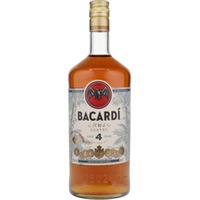 Bacardi Anejo Cuatro 4 Years Aged Gold Rum
