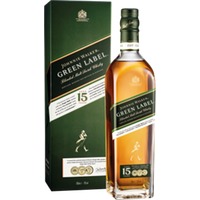 Johnnie Walker Green Label 15 Years Old - 0,70 Ltr. in Geschenkpackung
