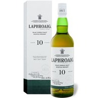 Laphroaig 10 Jahre Islay Single Malt Scotch Whisky mit Geschenkbox 40% Vol