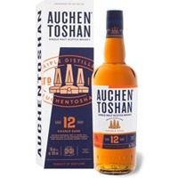 AUCHENTOSHAN Lowland Single Malt Scotch Whisky 12 Jahre mit Geschenkbox 40% Vol