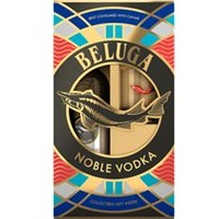 Beluga Noble Vodka mit Geschenkbox 40% Vol