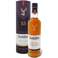 Glenfiddich Solera Reserve Speyside Single Malt Scotch Whisky 15 Jahre mit Geschenkbox 40% Vol