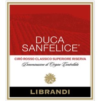 Librandi - Duca Sanfelice Cirò Rosso Classico Superiore Riserva DOC - 3,00 Ltr. Doppelmagnum in Holzkiste