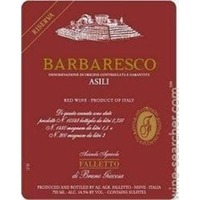 Bruno Giacosa - Falletto Barbaresco Asili Riserva DOCG