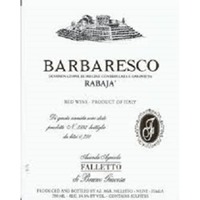 Bruno Giacosa - Falletto Barbaresco Rabaja DOCG