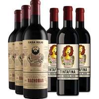 Geballte spanische Power 6 Flaschen