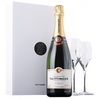 Taittinger - Prestige Champagner - Mit Etui & 2 Champagnergläser