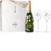 Perrier-Jouët : Belle Epoque GreenBox + 2 Champagner flöten 