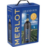 Grand Sud Merlot 3 l Bag in Box - Les Grands Chais de France