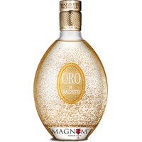 Mazzetti d’Altavilla „Oro“ Likör auf Basis von Moscato-Grappa mit 23-karätigen Goldflocken Geschenkpackung