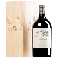 "Casalferro" Rosso Toscana IGT Doppel-MAGNUM Original-Holzkiste