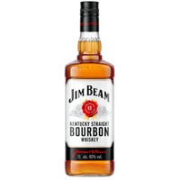 Jim Beam White Kentucky Straight Bourbon Whiskey 1 Liter