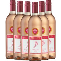 6er Vorteils-Weinpaket - White Zinfandel - Barefoot