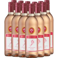 12er Vorteils-Weinpaket - White Zinfandel - Barefoot