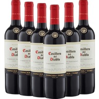 6er Vorteils-Weinpaket - Casillero del Diablo Cabernet Sauvignon - Concha y Toro