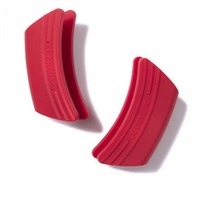 Griffschutz Silikon 2er Set kirschrot