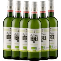 6er Vorteils-Weinpaket - Le Petit Béret Blanc Elegance Alkoholfrei - Le Petit