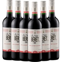 6er Vorteils-Weinpaket - Le Petit Béret Rouge Intense Alkoholfrei - Le Petit