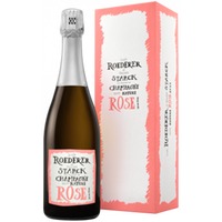 Champagner Louis Roederer - Brut Nature Rosé - édition Limitée Philippe Starck - En Etui