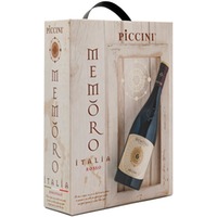 Piccini 1882 Rosso d'Italia Memŏro 3 ℓ, Bag in Box