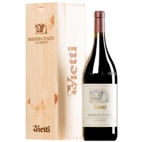 "La Crena" Barbera d'Asti DOCG (BIO) MAGNUM Original-Holzkiste