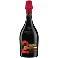 Giacobazzi 2 Lambrusco Grasparossa di Castelvetro DOC halbtrocken - Giacobazzi