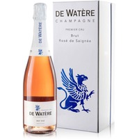 De Watère: Prestige Brut Rosé de Saignée - Rosé-Champagner in Geschenkpackung