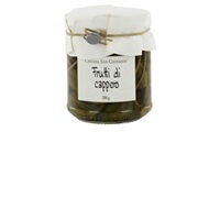 Cascina San Giovanni Frutti di Cappero Kapernäpfel in Weinessig 200g Glas, Italien