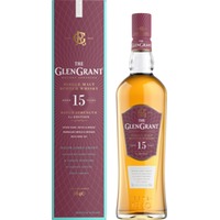 The Glen Grant, Single Malt Scotch Whisky, 15 years old  im Geschenk-Karton