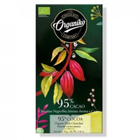 Choco Late Organiko Negro 95% Cacao 70gr