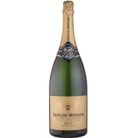 François Montand Vin Mousseux de Qualité Méthode Traditionnelle Brut Magnum 1,5 ℓ
