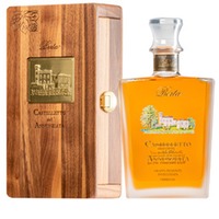 "Castelletto dell' Annunziata" Grappa invecchiata Original-Holzkiste