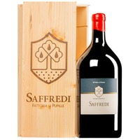 "Saffredi" Rosso Toscana IGT Doppel-MAGNUM Original-Holzkiste