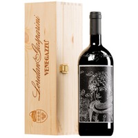 "Capo di Stato" Rosso Superiore Montello Asolo DOC MAGNUM Original-Holzkiste