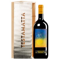 "Testamatta" Rosso Toscana IGT MAGNUM Original-Holzkiste