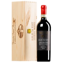 "Lilium Est" Amarone della Valpolicella Riserva DOCG 0,75l Original-Holzkiste