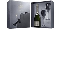 Charles Heidsieck : Coffret Blanc de Blancs Armchair + 2 flûtes