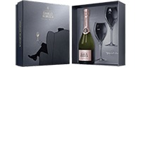 Charles Heidsieck : Coffret Rosé Réserve + 2 Flûtes
