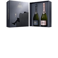 Charles Heidsieck : Coffret Armchair Brut + Rosé Réserve