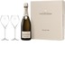 Louis Roederer : Coffret Collection 243 et 2 Flûtes 