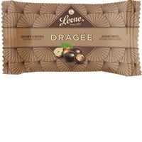 Pastiglie Leone Haselnusskrokant mit Schokoladenüberzug 35g