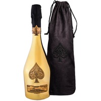 Armand de Brignac Brut Gold Champagne AOC 0,75 ℓ, Samtbeutel