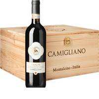 Gualto Brunello di Montalcino Riserva DOCG (6er Holzkiste), Camigliano, Toskana
