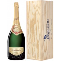 Jéroboam - Champagner Vranken Demoiselle Eo - Brut Tête De Cuvée - Holzkiste