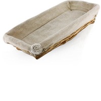 Weidenkorb feinmaschig, 28 cm x 14 cm, je Korb